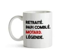 Mug personnalisé - Message Moto