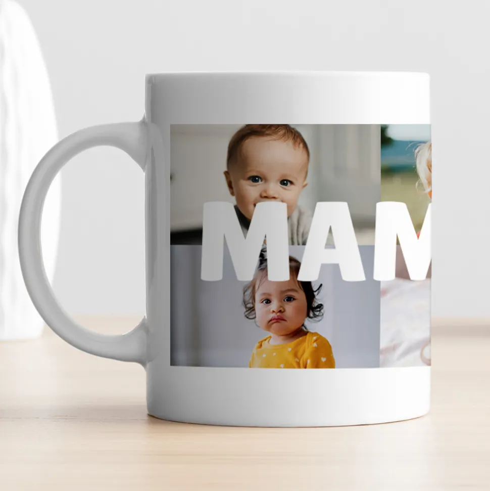 Mug personnalisé - Multi photos famille