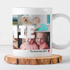 Mug personnalisé - Multi photos famille