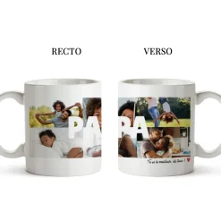 Mug personnalisé - Multi photos famille