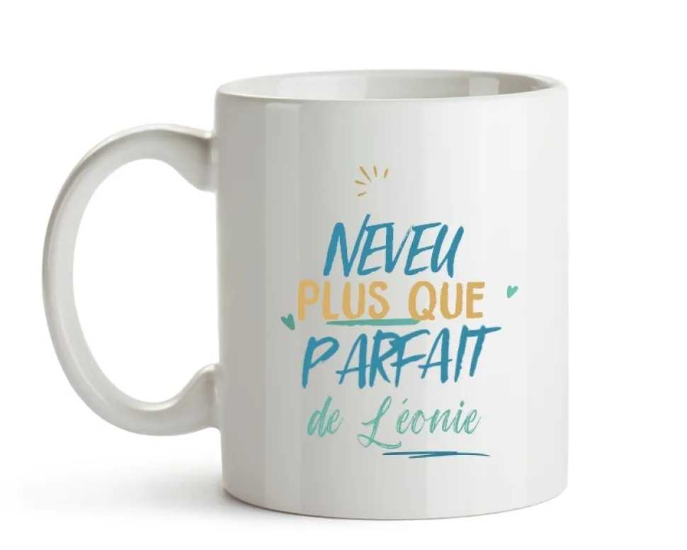 Mug personnalisé : Neveu le plus...