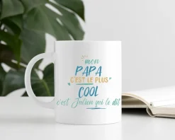 Mug personnalisé : Papa le plus...
