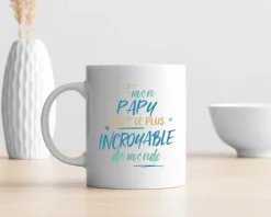 Mug personnalisé : Papy le plus...