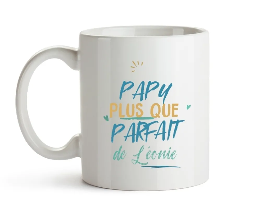 Mug personnalisé : Papy le plus...