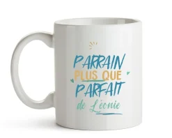 Mug personnalisé : Parrain le plus...