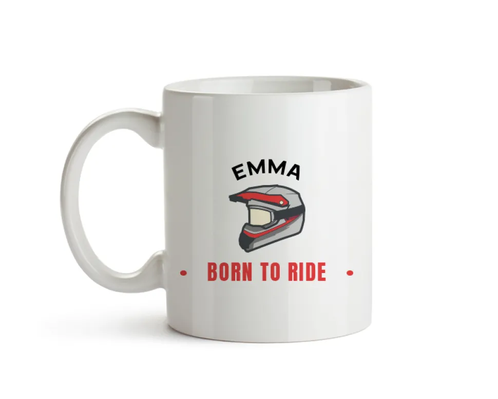 Mug personnalisé - Passion Moto