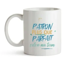 Mug personnalisé : Patron le plus...