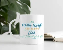 Mug personnalisé : Petite soeur la plus...