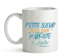 Mug personnalisé : Petite soeur la plus...