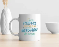 Mug personnalisé : Petit-fils le plus...