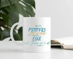 Mug personnalisé : Petit-fils le plus...