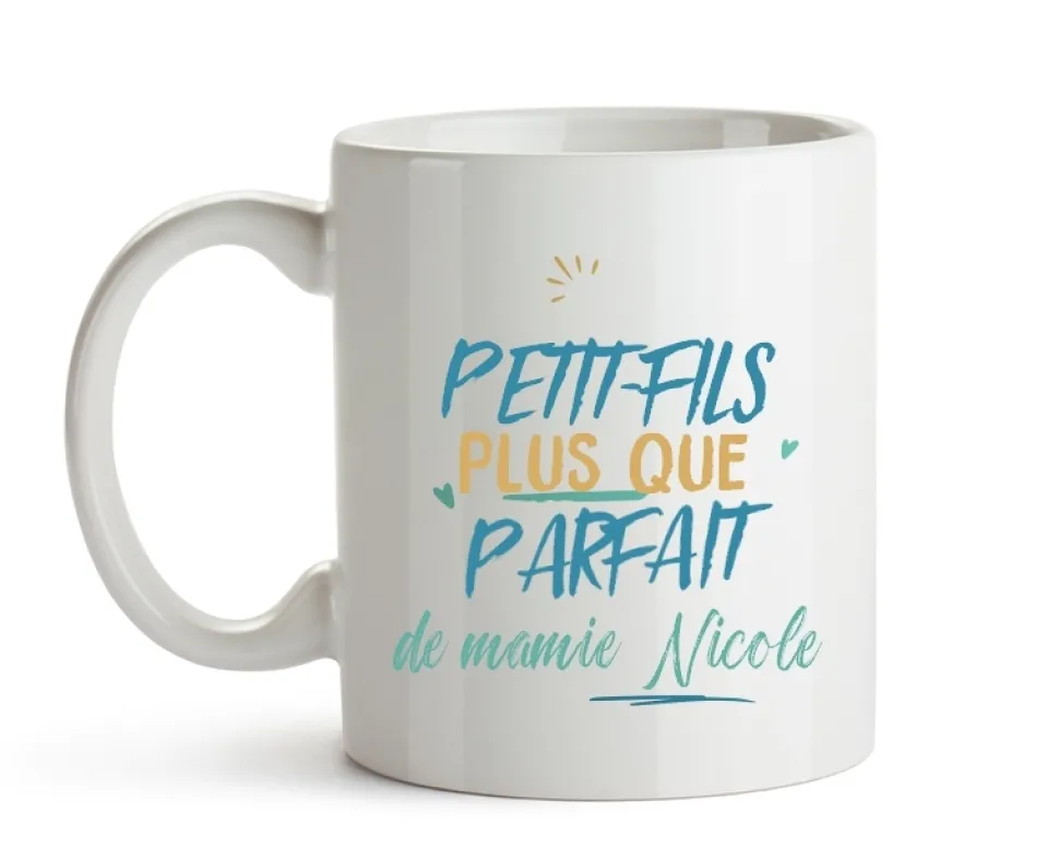 Mug personnalisé : Petit-fils le plus...