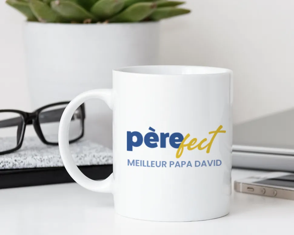Mug personnalisé - Père-fect