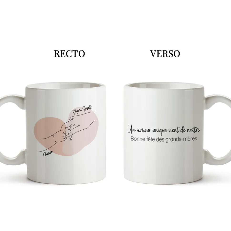 Mug personnalisé - Première Fête des Grands-mères