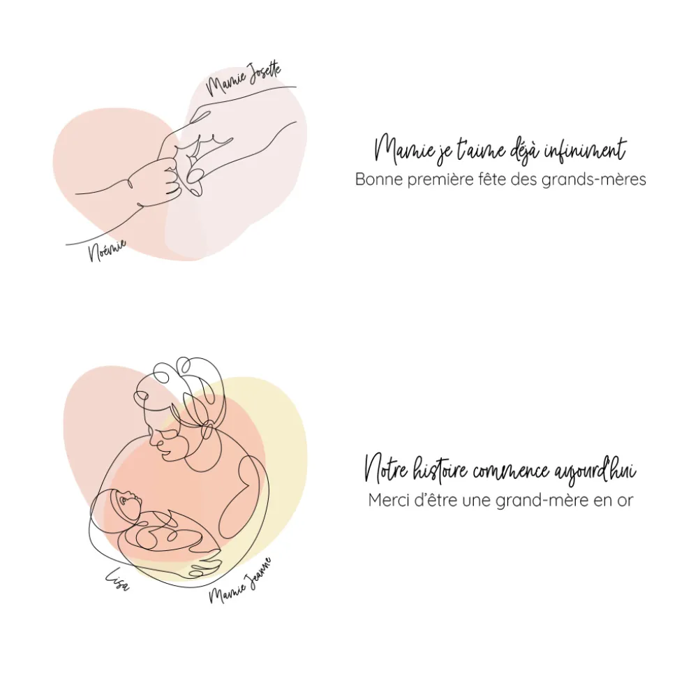 Mug personnalisé - Première Fête des Grands-mères