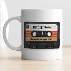 Mug personnalisé - Retro K7 audio