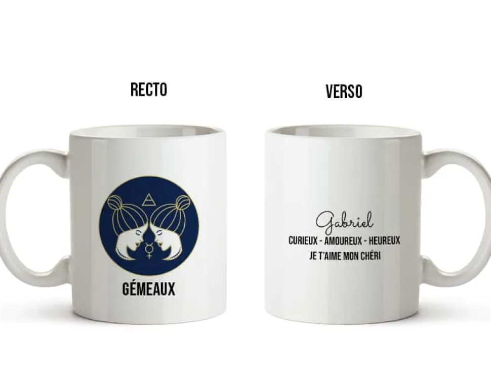Mug personnalisé - Signe Astrologique