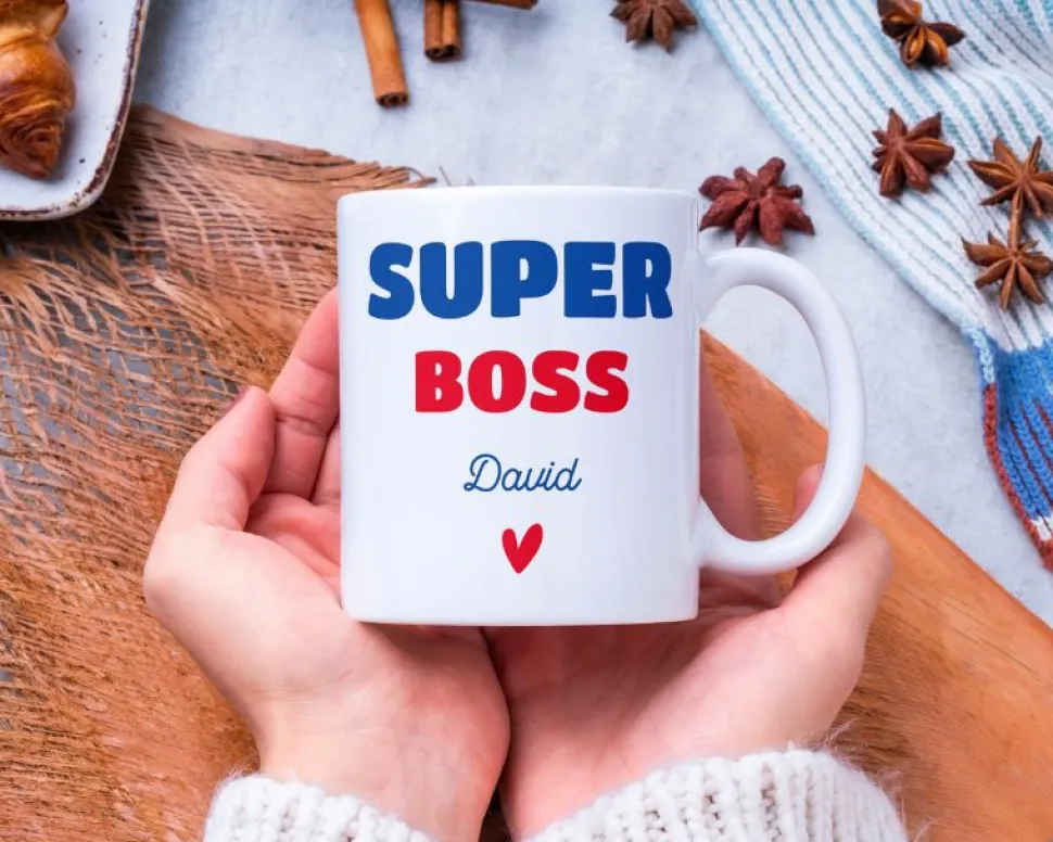 Mug personnalisé - Super Boss