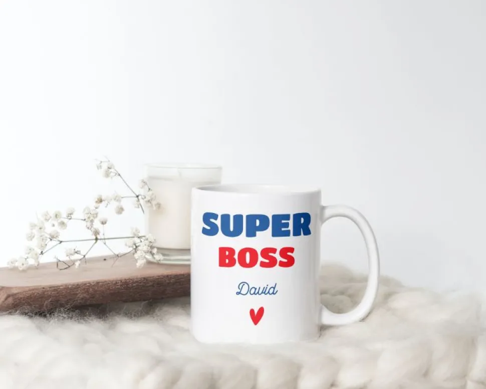 Mug personnalisé - Super Boss