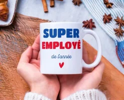 Mug personnalisé - Super Employé