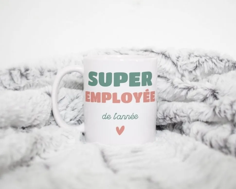 Mug personnalisé - Super Employée