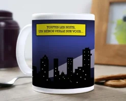Mug personnalisé - Super Héros Femme
