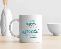 Mug personnalisé : Témoin le plus...