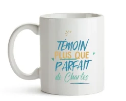 Mug personnalisé : Témoin le plus...