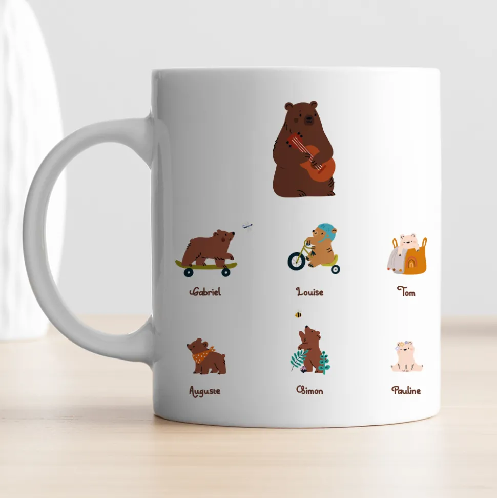 Mug personnalisé - Tribu Ours