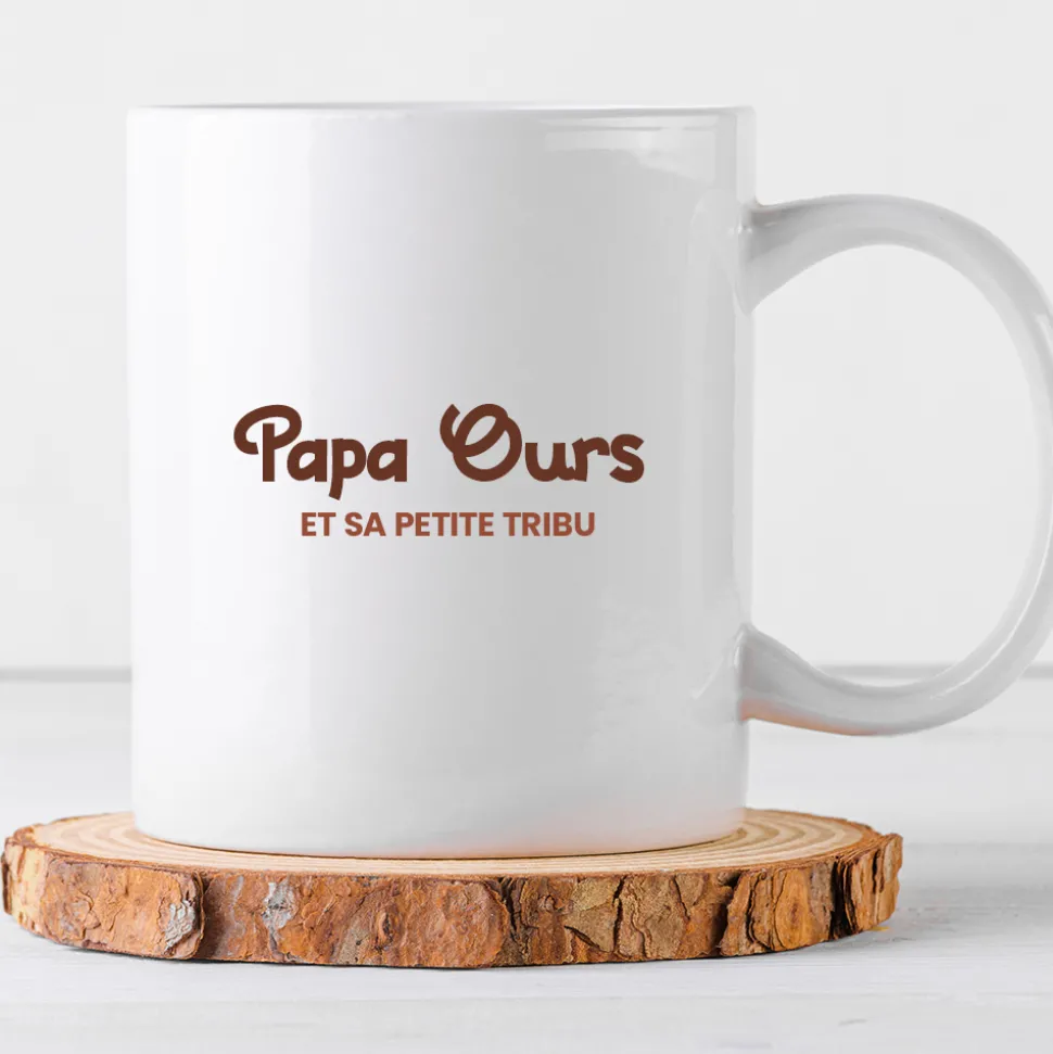 Mug personnalisé - Tribu Ours