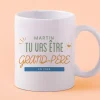 Mug personnalisé - Tu vas être ...