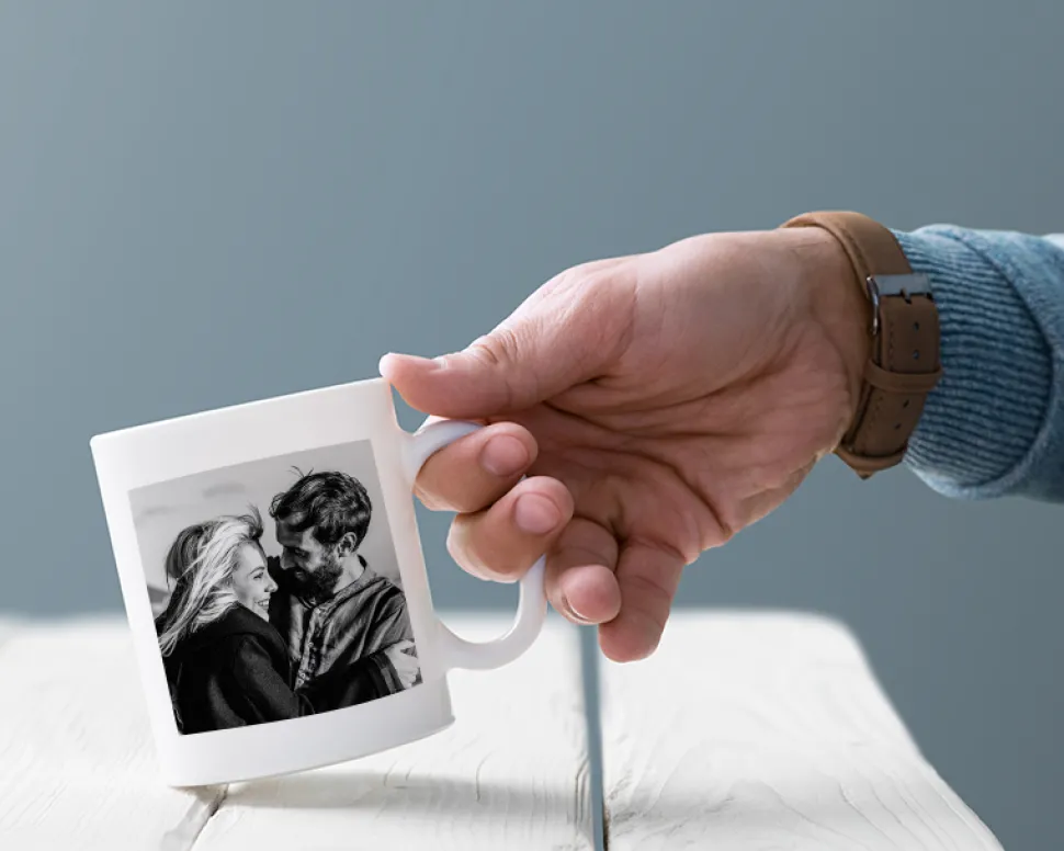 Mug personnalisé couple - Définition Amour