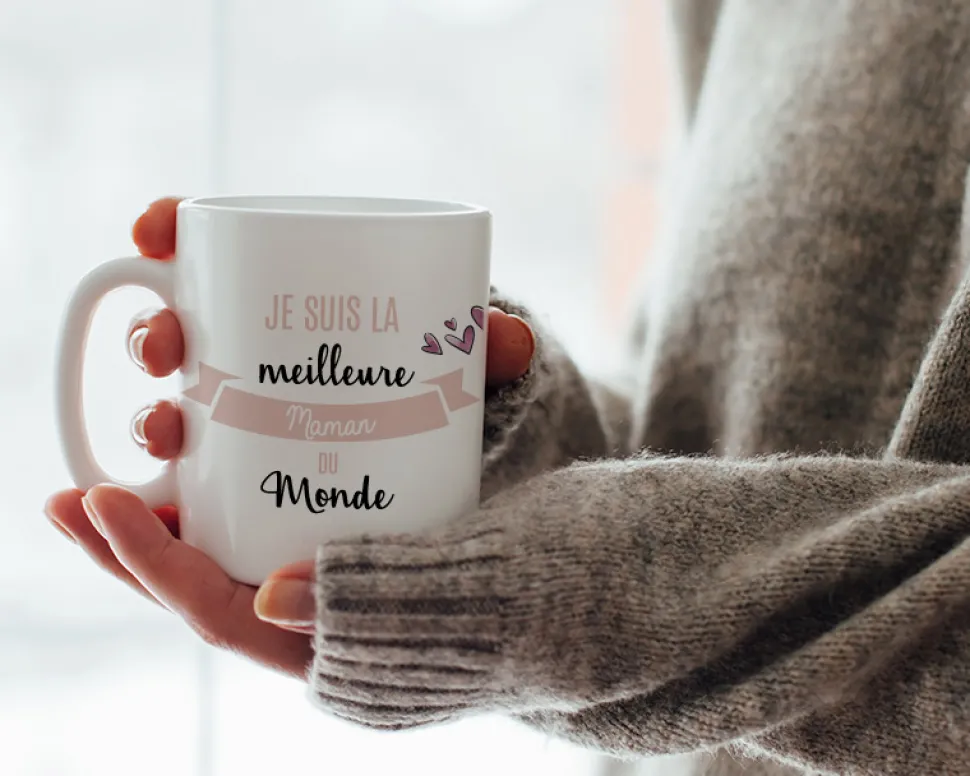 Mug personnalisé femme - Meilleure du monde