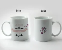 Mug personnalisé femme - Meilleure du monde