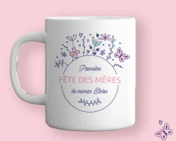 Mug personnalisé maman - Première Fête des Mères