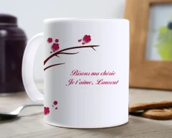 Mug personnalisé message - Printemps