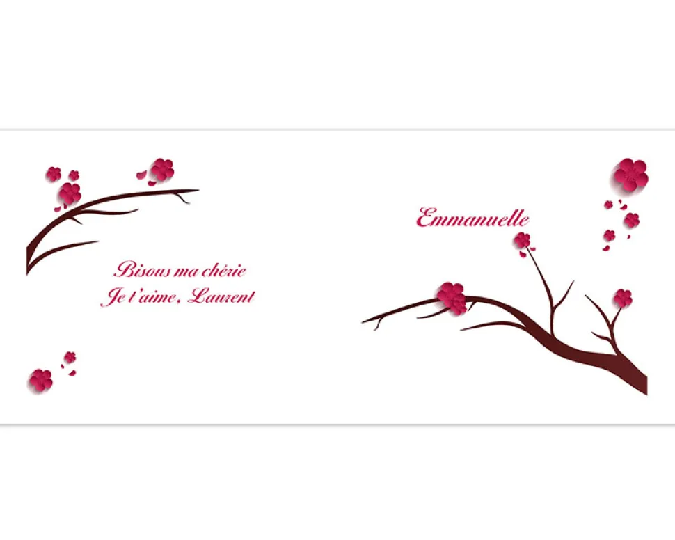 Mug personnalisé message - Printemps