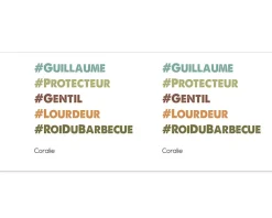 Mug personnalisé message - Hashtag