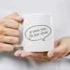 Mug personnalisé message - Bulle dialogue