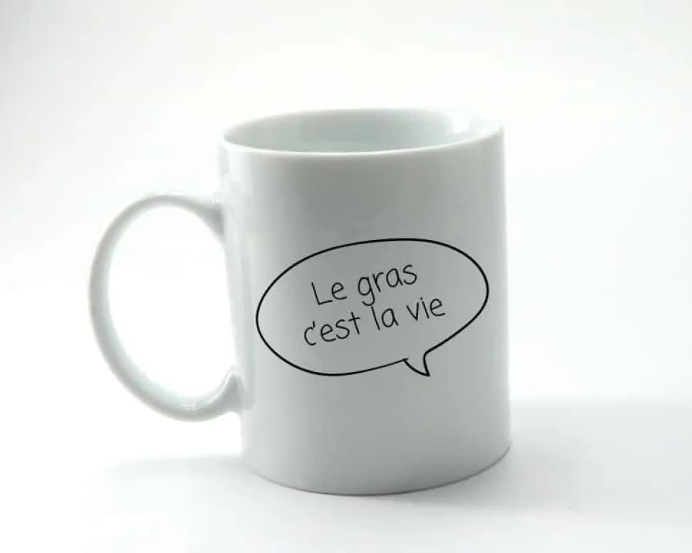 Mug personnalisé message - Bulle dialogue