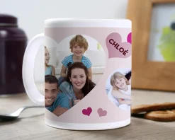 Mug personnalisé photo - Coeurs