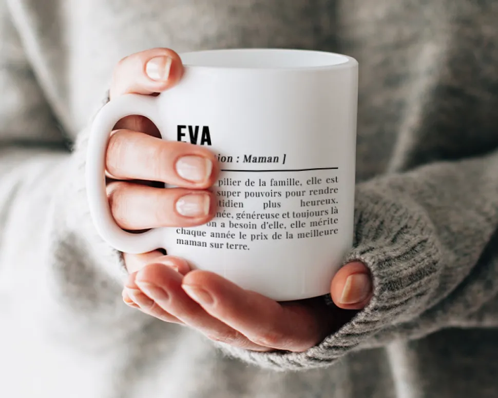 Mug personnalisé photo - Définition Maman