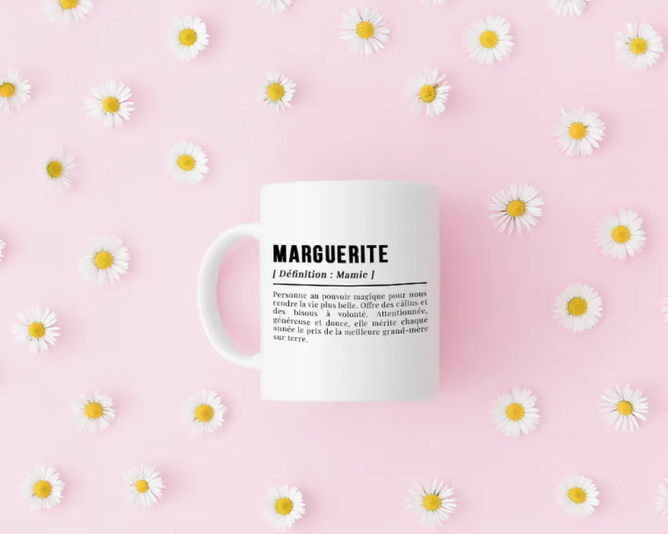 Mug personnalisé photo - Définition Mamie