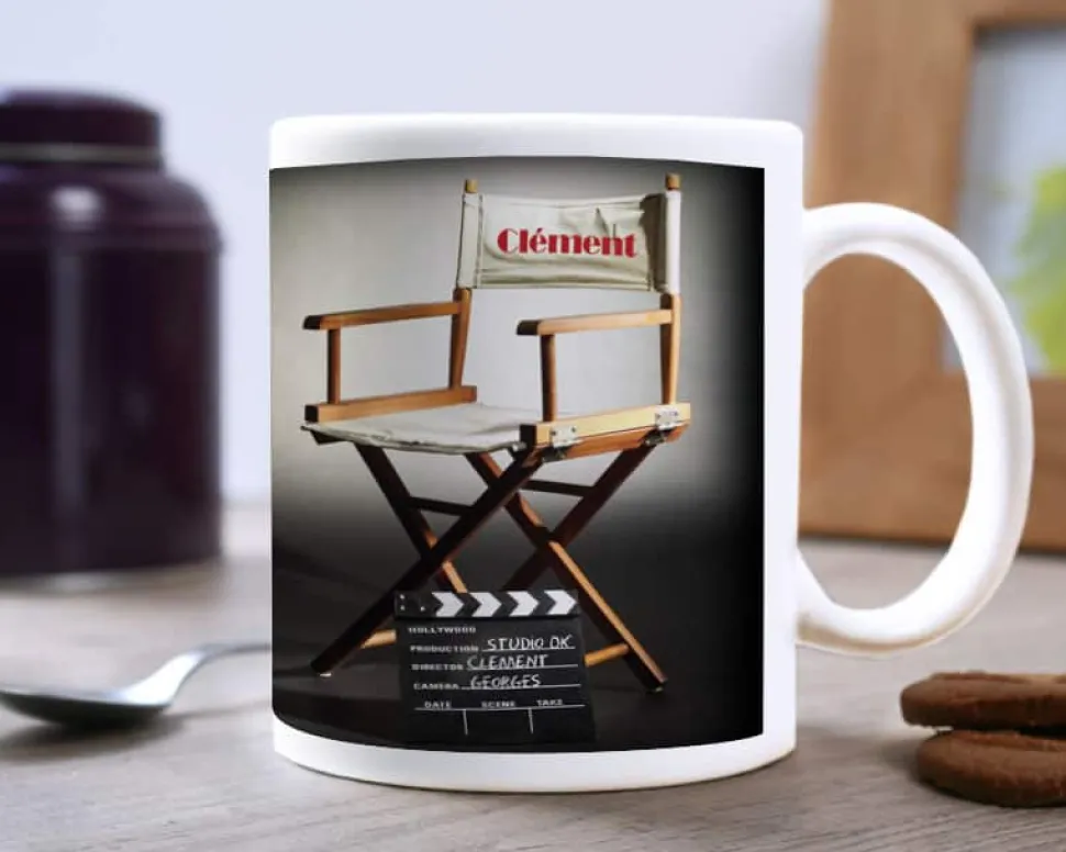 Mug personnalisé photo - Fauteuil de Star