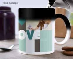 Mug personnalisé photo - Love