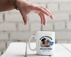 Mug personnalisé photo - Première Fête des Pères