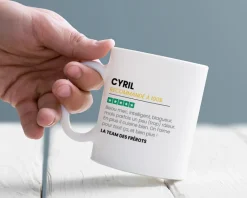 Mug personnalisé prénom - Avis client