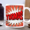 Mug personnalisé prénom - BD Comics