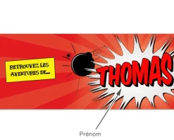 Mug personnalisé prénom - BD Comics