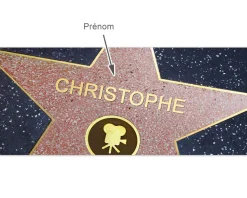Mug personnalisé prénom - Etoile de Star